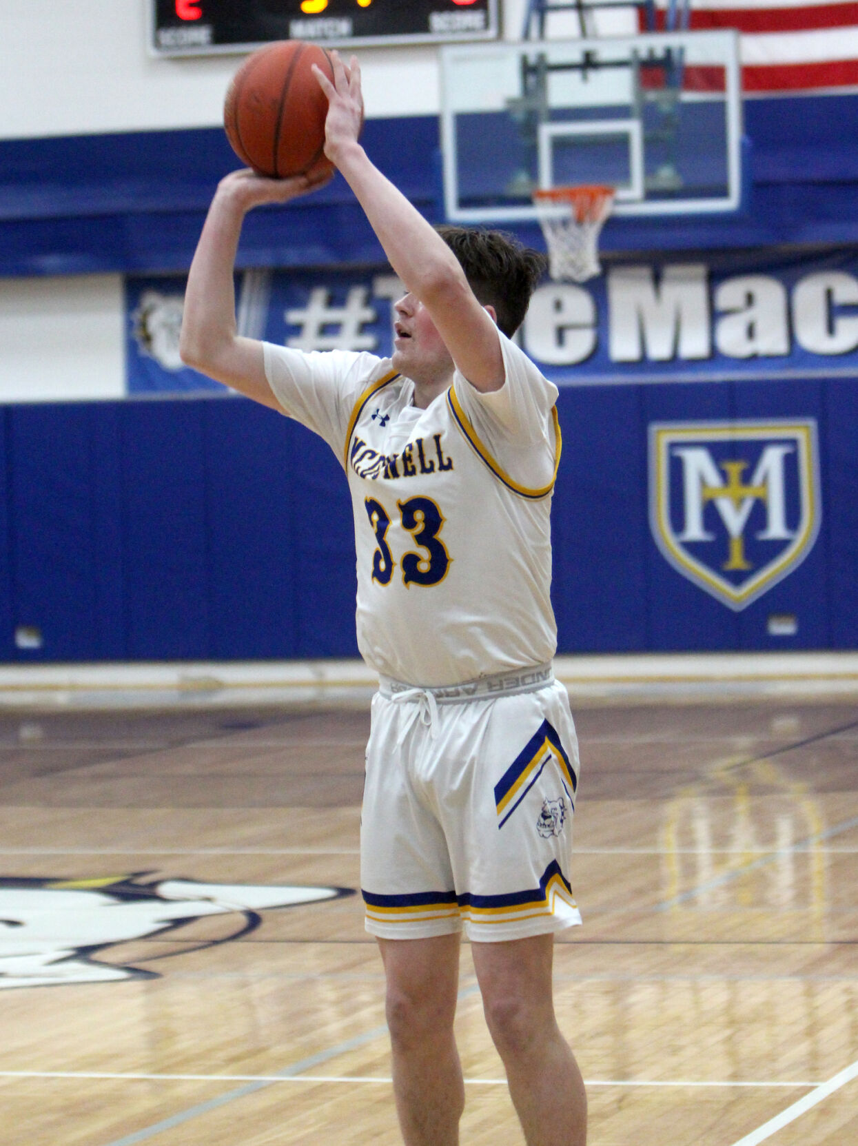 Prairie Farm at McDonell boys basketball 3-1-22